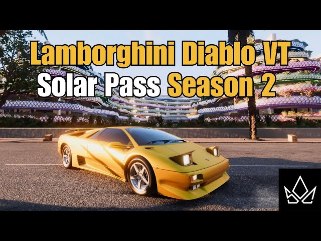 Lamborghini Diablo VT in TDU Solar Crown (4K PS5 PRO Gameplay)