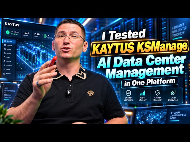 I Tested KAYTUS KSManage — AI Data Center Management in One Platform