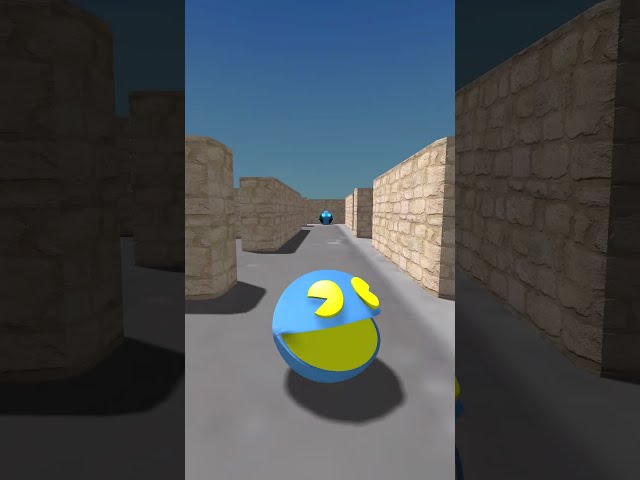 Pac-man vs. Robot Pac-man: Part 2  #pacman #shorts #vs