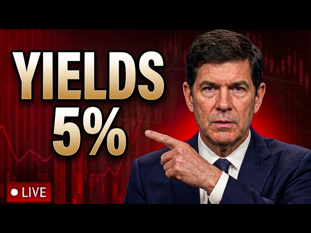 🔴NASDAQ FALLS, OIL SPIKES, HIKE FEARS, 5% YIELDS! | LIVE TRADING NQ, GOLD, BTC