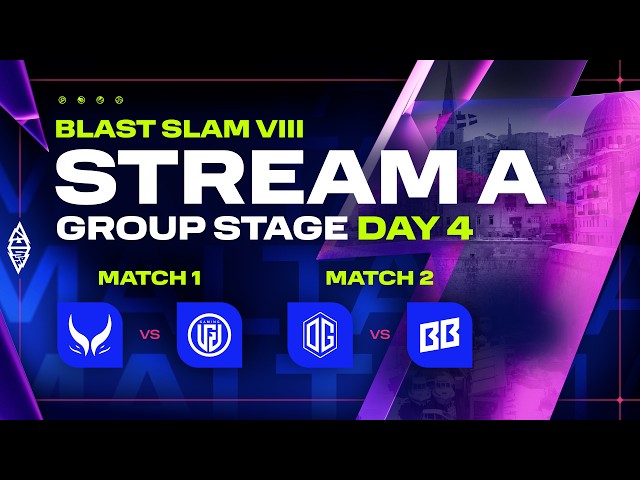 [A] BLAST SLAM VIII, Group Stage, Day 4 - Xtreme Gaming vs LGD Gaming, OG vs BETBOOM TEAM