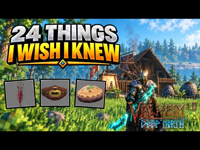 26 Things I WISH I Knew Before Playing Valheim 1.0