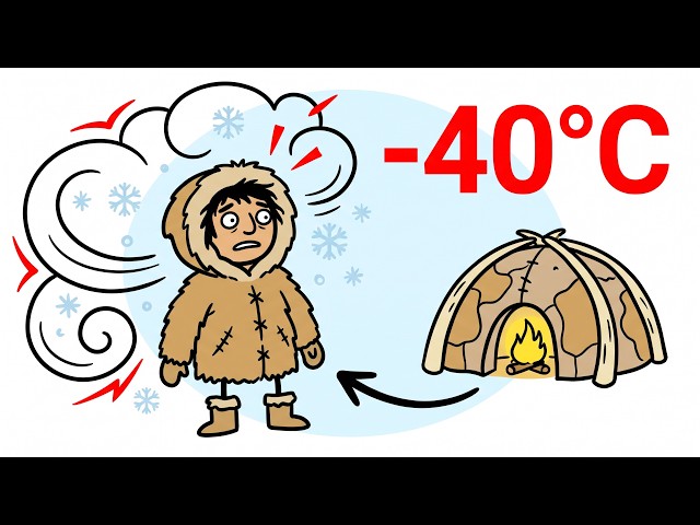 How Ancient Humans Survived -40°C With No Modern Clothes.
