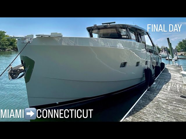 70ft Yacht Delivery Miami to Connecticut - Day 6