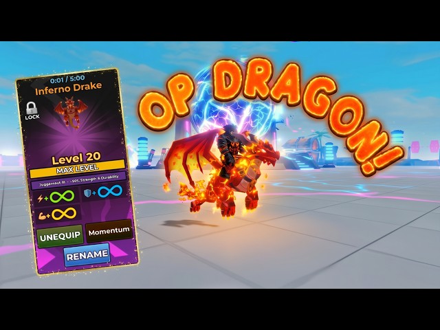 Muscle Legends 💪 NEW UPDATE! OP Dragon Mount & New Pets!