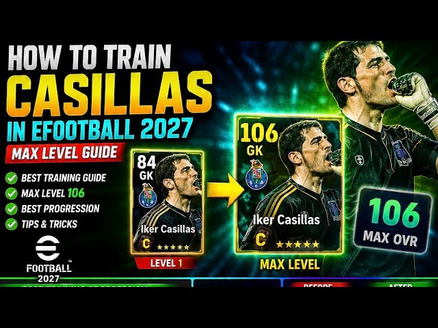 Shop Point Free Epic Casillas Best Training Guide eFootball Mobile 2027 | Proper Max 