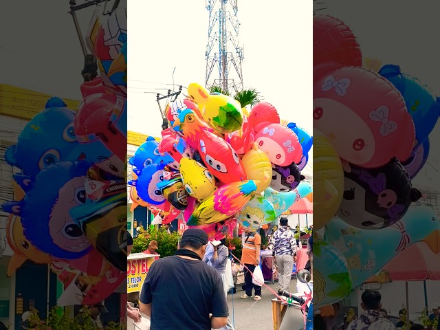 Cute Labubu and Melody balloons