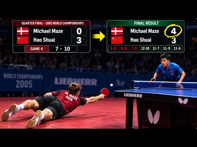 Most INSANE Comebacks In Table Tennis History!