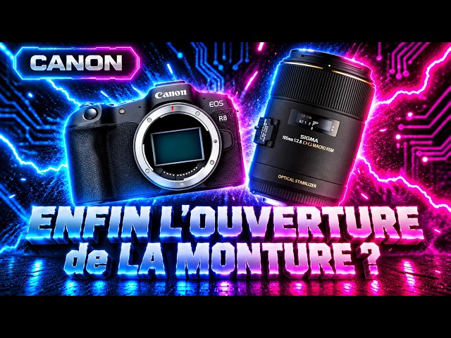 CANON'S RF MOUNT is FINALLY OPENING up to THIRD-PARTY LENSES (Sigma) - Leaks & Rumors