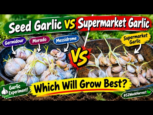 Seed Garlic vs Supermarket Garlic – Which Will Grow Best?