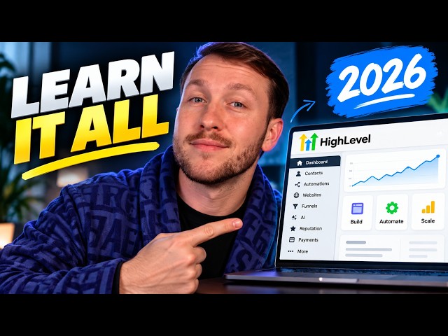 GoHighLevel A–Z: The Complete FREE Course (Updated 2026)
