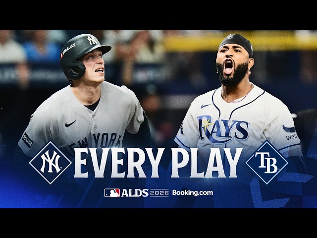 EVERY PLAY from Yankees vs. Rays ALDS Game 2