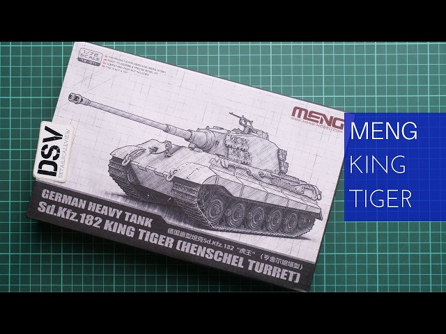 Meng 1/72 Sd.Kfz.182 King Tiger (72-011) Review
