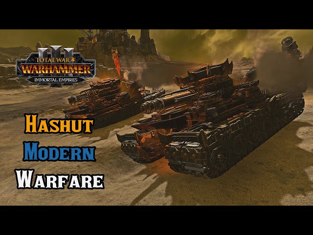 Hashut's Gunpowder Units, Chaos Dwarf Modern Warfare MOD – Total War: Warhammer 3 Immortal Empires