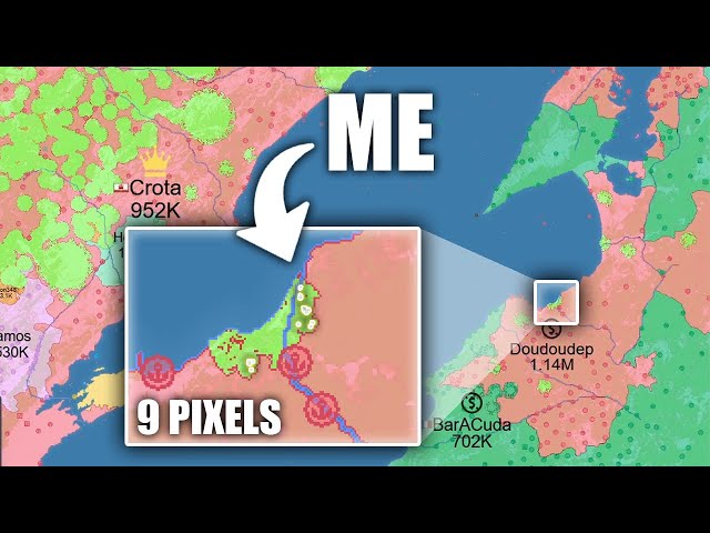 This may have been the greatest comeback in OpenFront.io history... (0% of map)