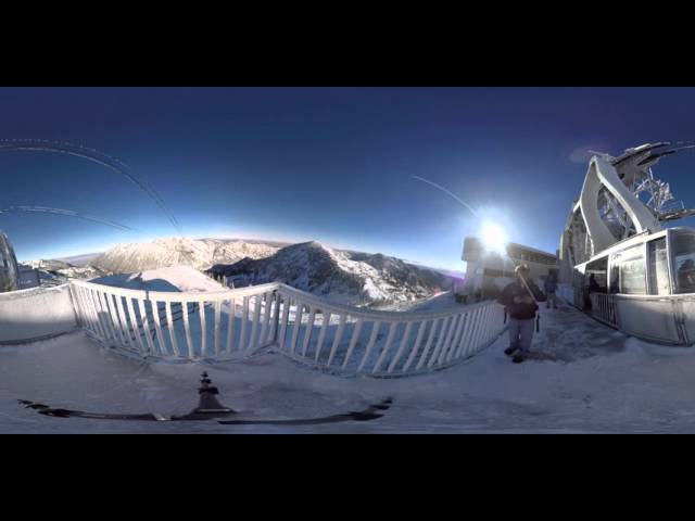 1st Snow in Utah - 360 degree video