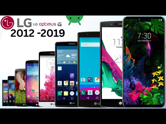 Evolution of the LG Optimus G Series (2012–2019)