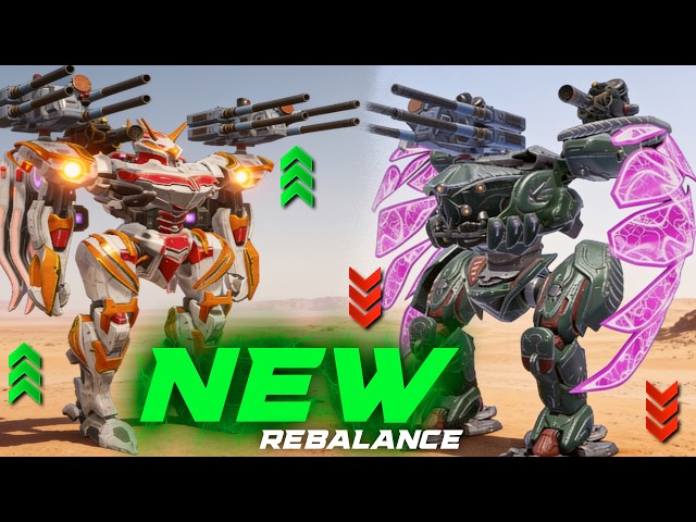 NEW Rebalance Is Here... MASSIVE Meta Rebalance Is Actually GOOD!? | War Robots