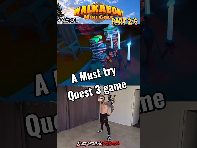 A Must try Quest 3 game.. Walkabout Mini Golf VR FITNESS