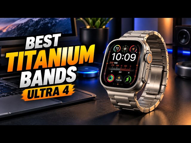 8 Best Apple Watch Ultra 4 Titanium Bands 2026 – Premium Picks!
