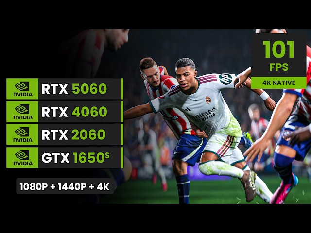 EA Sports FC 27 | RTX 5060, 4060, 2060, 1650 Super