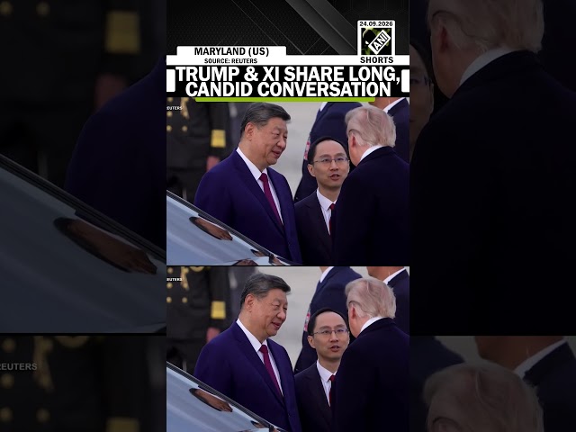 Trump, Chinese premier Xi share ‘long, candid conversation’ at Joint Base Andrews