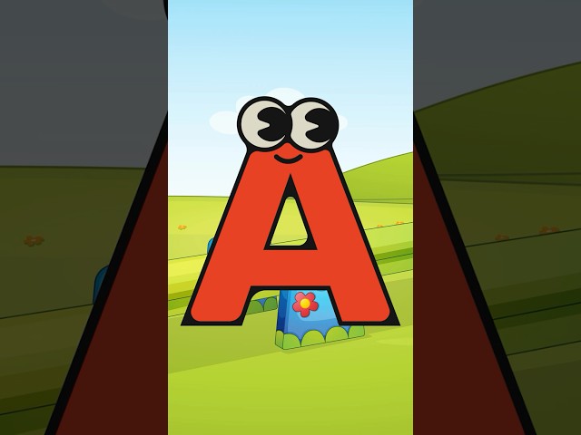 ABC Flashcard Fun! 🎈 Learn Letters with Piper 🌈✨ #shorts #kidslearning #foryou