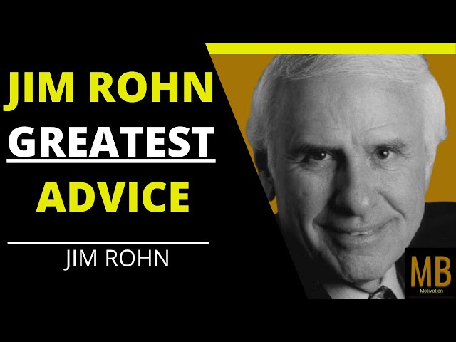 Personal Development -  Powerful Jim Rohn Motivational Compilation