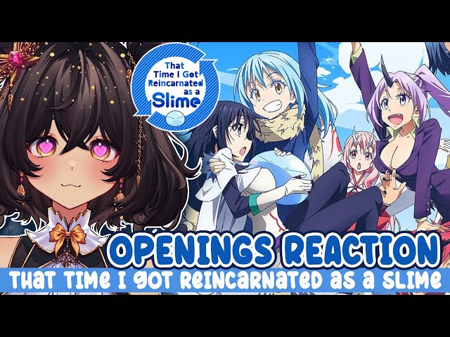 FIRST TIME REACTING to ALL That Time I Got Reincarnated As A Slime Openings (1-7)