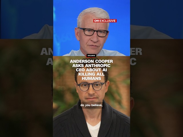 Anderson Cooper asks Anthropic CEO about AI killing all humans