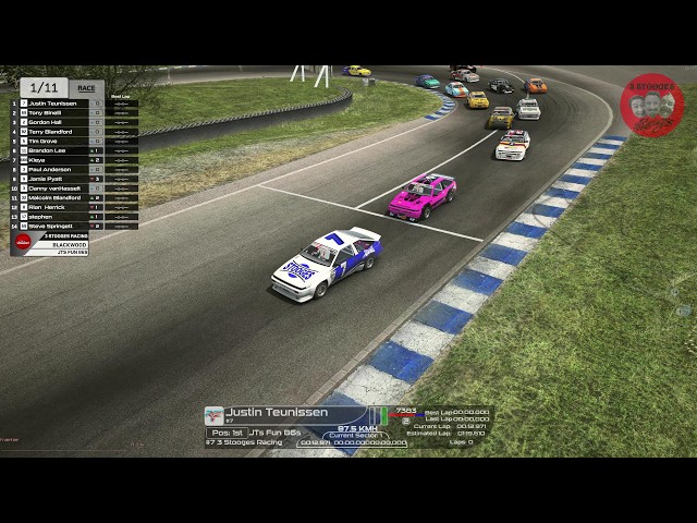 2026 09 19 Race 1 rfactor 2 mod AE86 Blackwood 2026