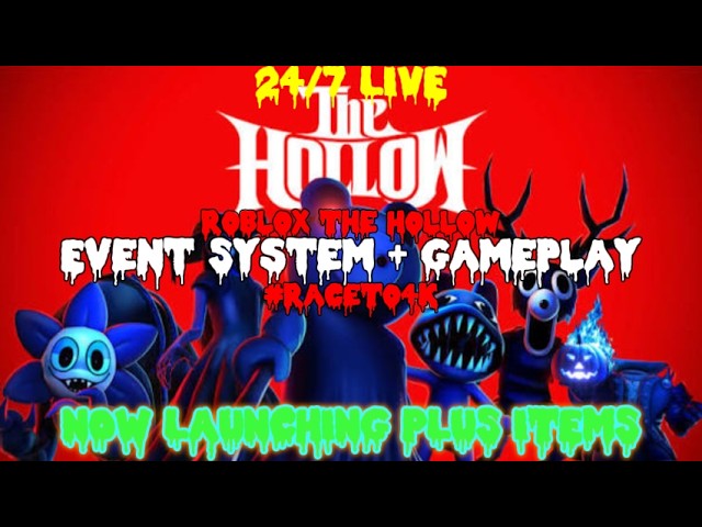 [LOWEST QUEUE EVER] Roblox The Hollow Event System + Gameplay | LAUNCHING PLUS ITEMS WHEN AFK