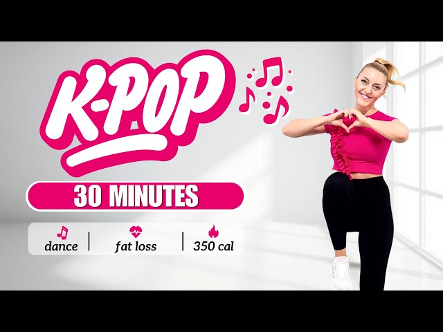 🔥30 Min K-POP DANCE WORKOUT🔥No Squats, No Lunges💃Fat Burning Fun!🎶💖#kpopdance #kpopcardio #kpop🎧