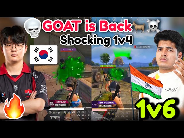 🇮🇳JONATHAN is Back🥶 Hydro 1v6 🥵 NS Hyunbin 1v4 🇰🇷💀 Punkk vs JONATHAN 🖤