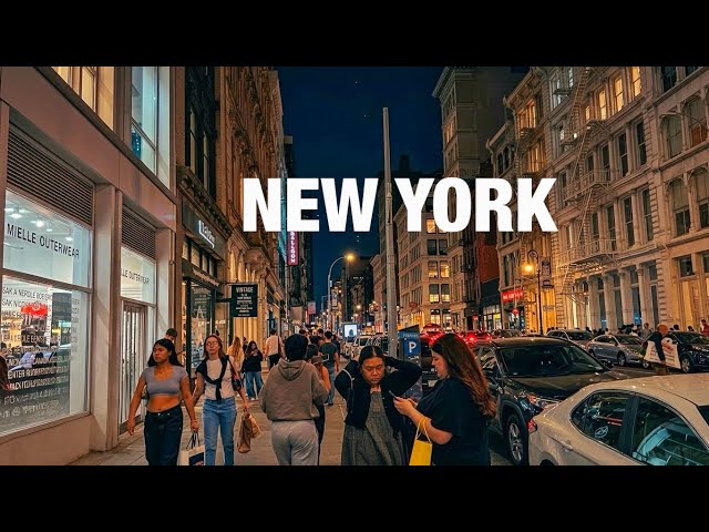 New York City 4K LIVE Manhattan on Tuesday Evening (September 29, 2026)