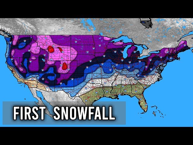 When To Expect Your First Snowfall