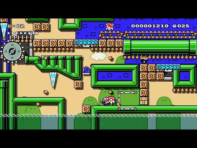 [6-1] Various Rain by ぶるすた。 [Mario Maker 2]