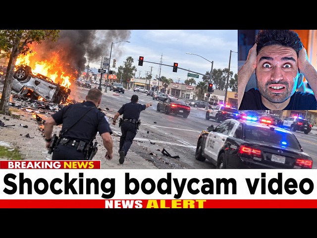 NO Way this keeps happening EVERY DAY‼️😨 - America Police Bodycam Chase & Memes