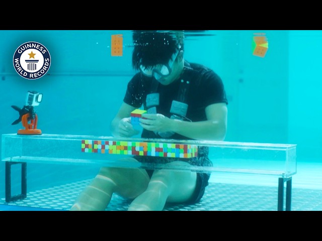 Incredible Puzzle Cube Record-Breakers! | Guinness World Records