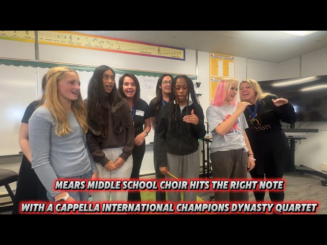 Mears Choir Hits the Right Note with International Champion Dynasty Quartet