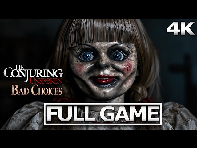 THE CONJURING UNSPOKEN (Bad Choices / Ending) Full Gameplay Walkthrough / No Commentary【FULL GAME】4K