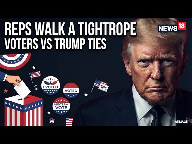 US Midterm Polls: Republican Candidates Struggle To Balance Trump Loyalty With Voter Concerns