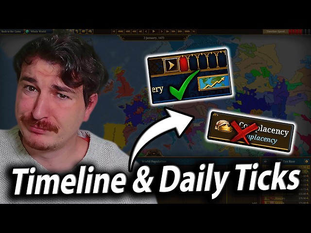 EU5 Patch 1.4 Has 40% Better Performance & Adds Timeline + Daily Ticks