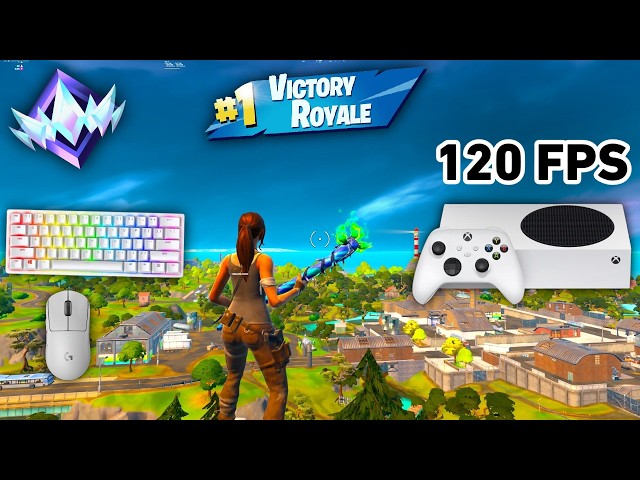 Fortnite Unreal Ranked Reload On Xbox Series S | Keyboard & Mouse Gameplay | 120 FPS | 4K