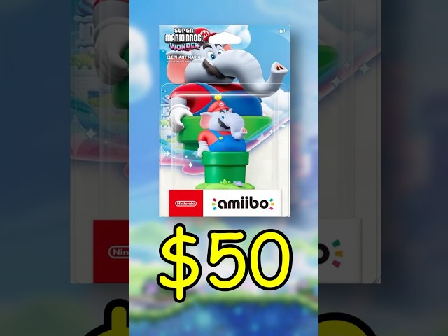 Are the NEW Mario Wonder amiibo Worth It? #shorts #gaming #amiibo #nintendo #mariowonder