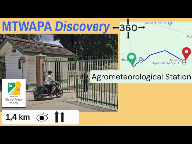 Mtwapa ATC to Agrometeorological Station 360° Tour – Restricted Access Road (Weekends Only)