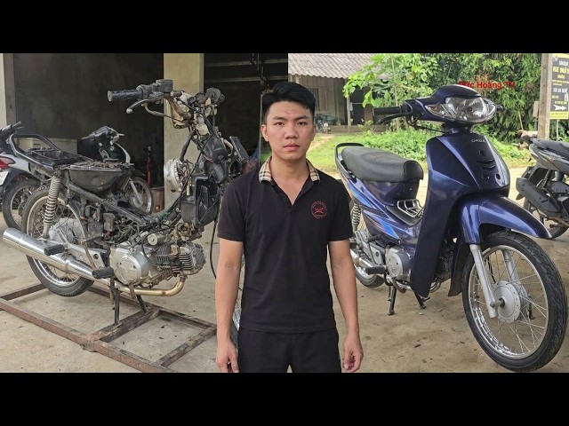 Restoring a '97 Honda Wave Alpha – reviving a legend after 40 years of dormancy.