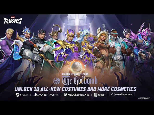 Season 10 Battle Pass: The Godbomb | Official Trailer | Marvel Rivals