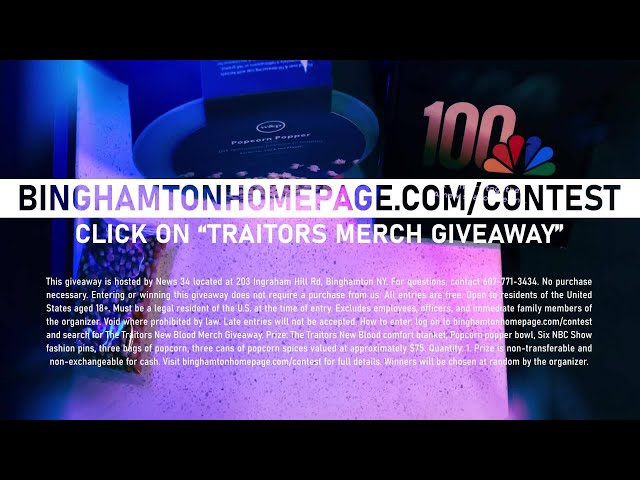 Traitors Merch Giveaway