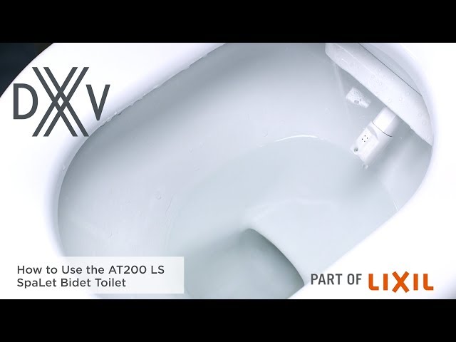 How to Use the AT200 LS SpaLet Bidet Toilet by DXV